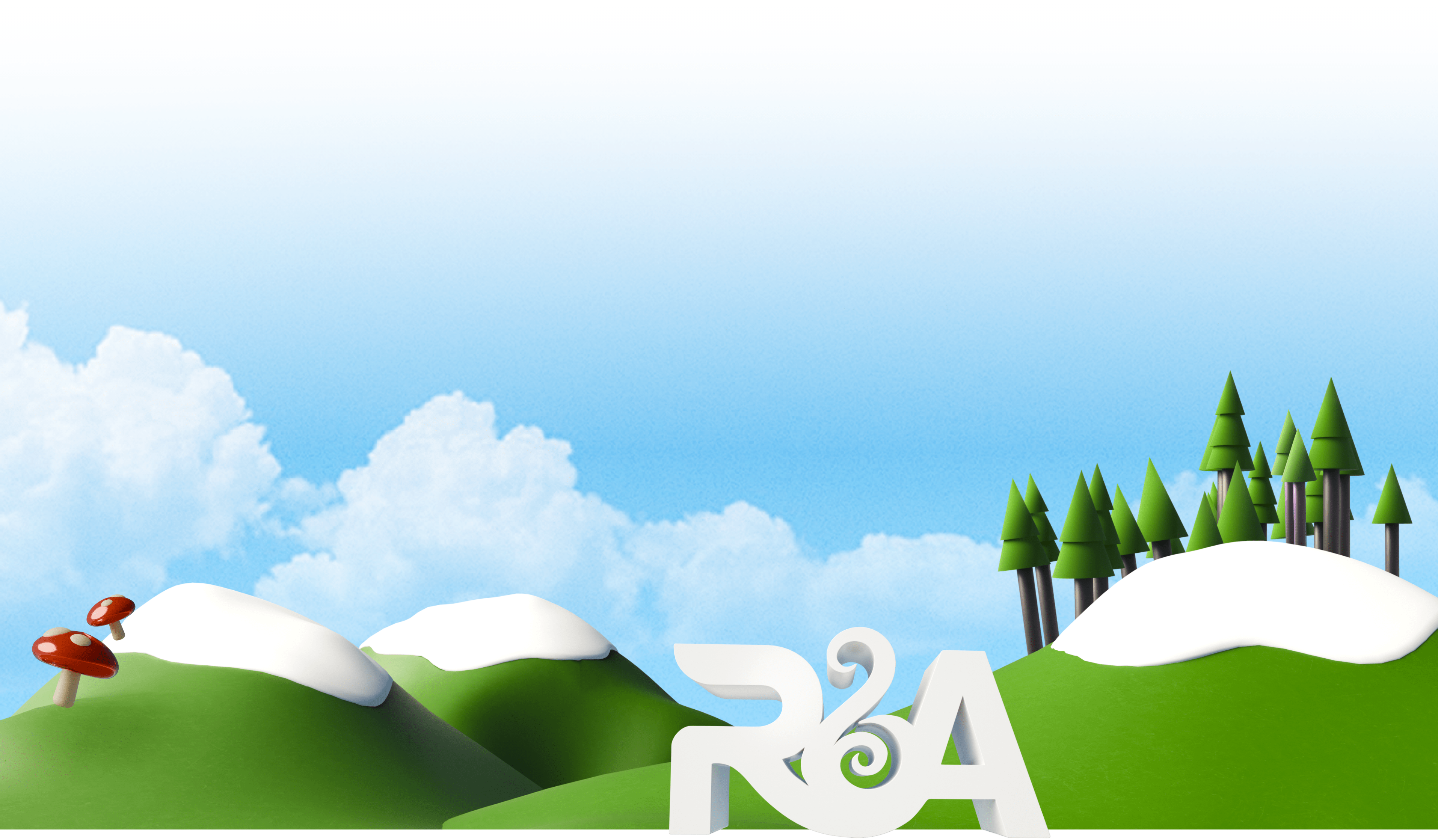 Footer backdrop