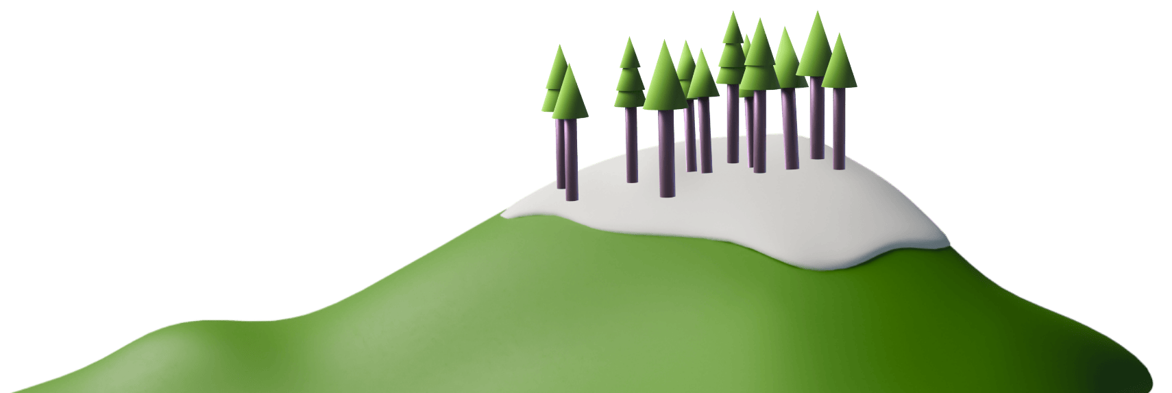 Lineup mountain figure